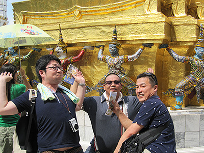 写真：社員旅行