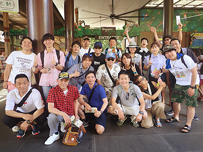写真：社員旅行