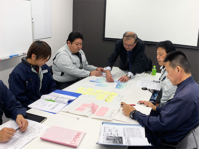 写真：各種研修／5S研修